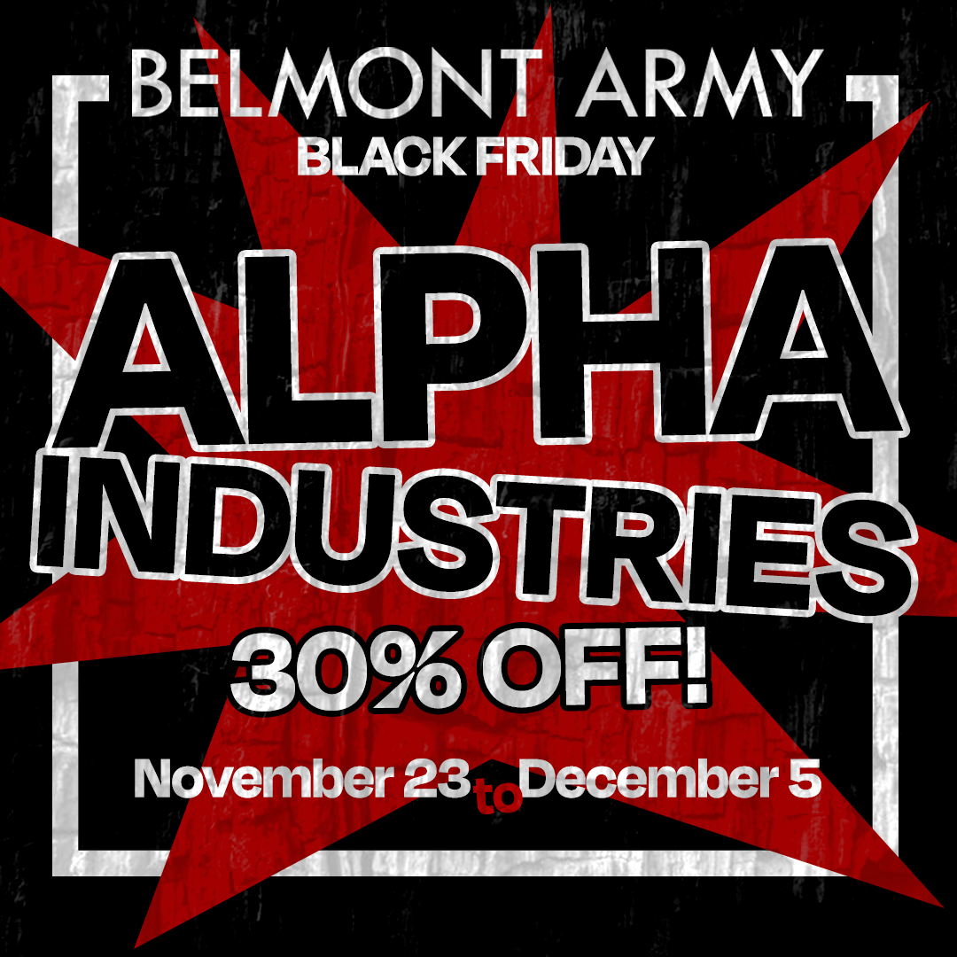 Black Friday 2024 Alpha Industries