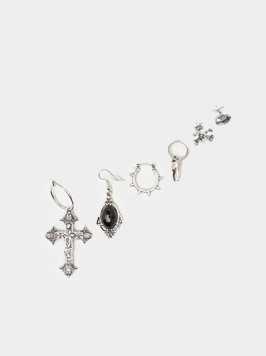 Uncanny Valley Gothic 6-Piece Earring Set