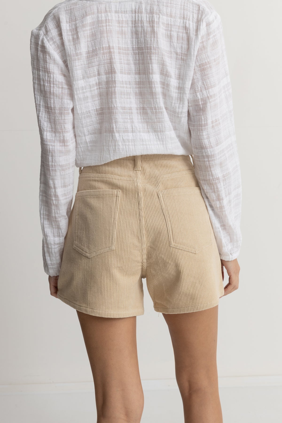 Women's Corduroy Staple Shorts - Cream