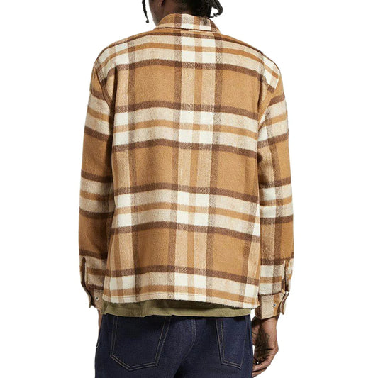 Men's Selden Soft Brushed Flannel  - Tan/Bison