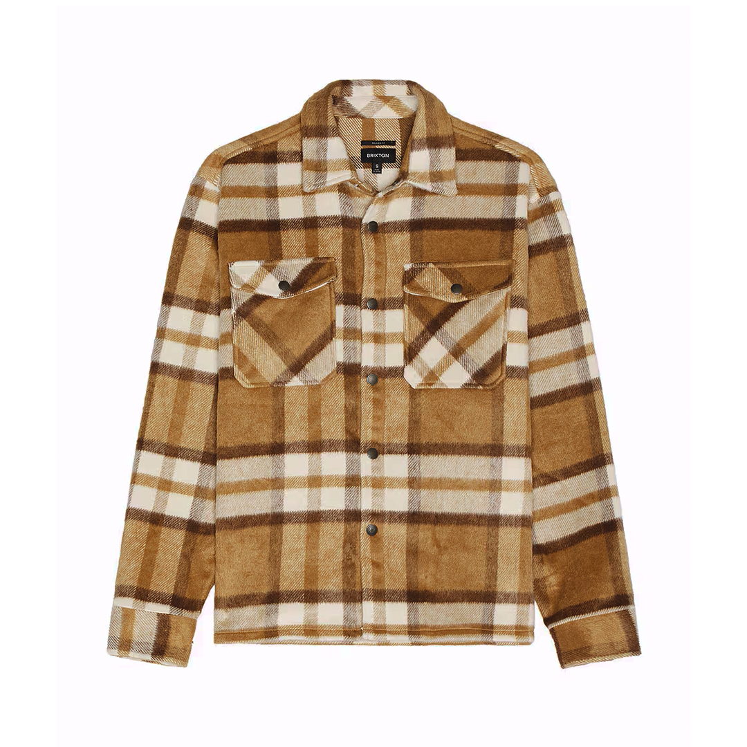 Men's Selden Soft Brushed Flannel  - Tan/Bison