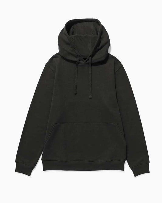 Men's Recycled Fleece Hoodie - Black