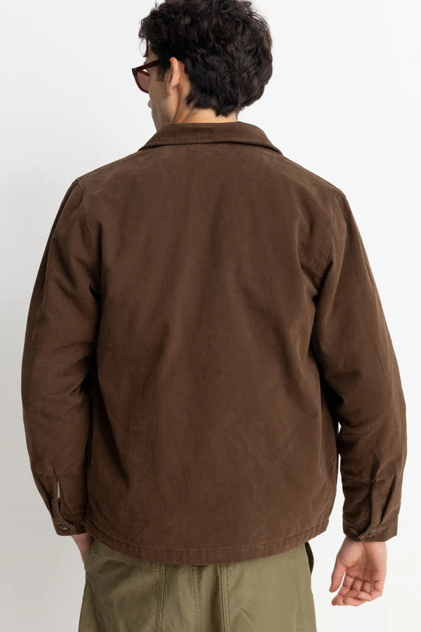 Men's Insulated Overshirt - Chocolate