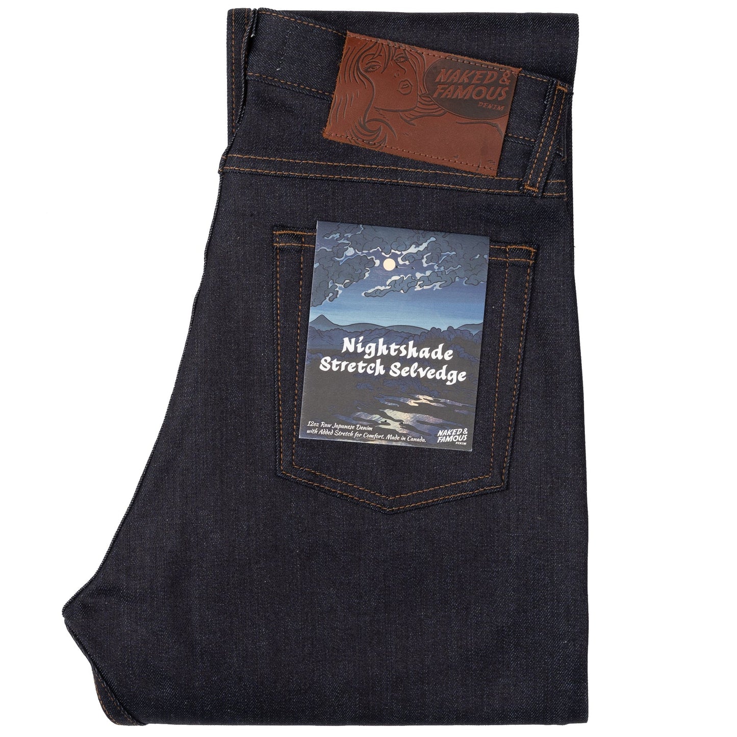 Men's True Guy - Nightshade Stretch Selvedge