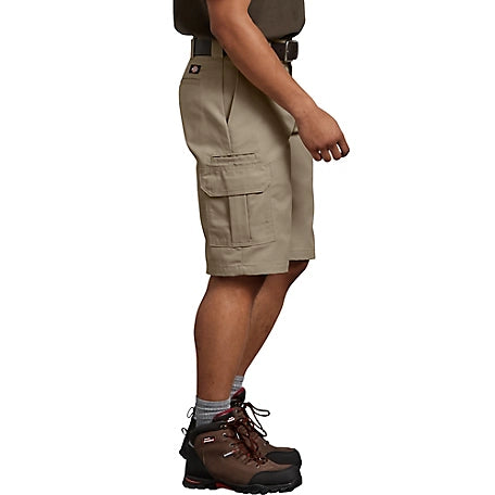 Men's Dickies FLEX Regular Fit Cargo Shorts 11" WR556 - Desert Sand