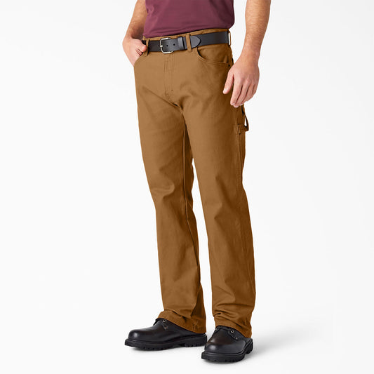 Men's Dickies Flex Duck Carpenter DUR04 - Brown Duck