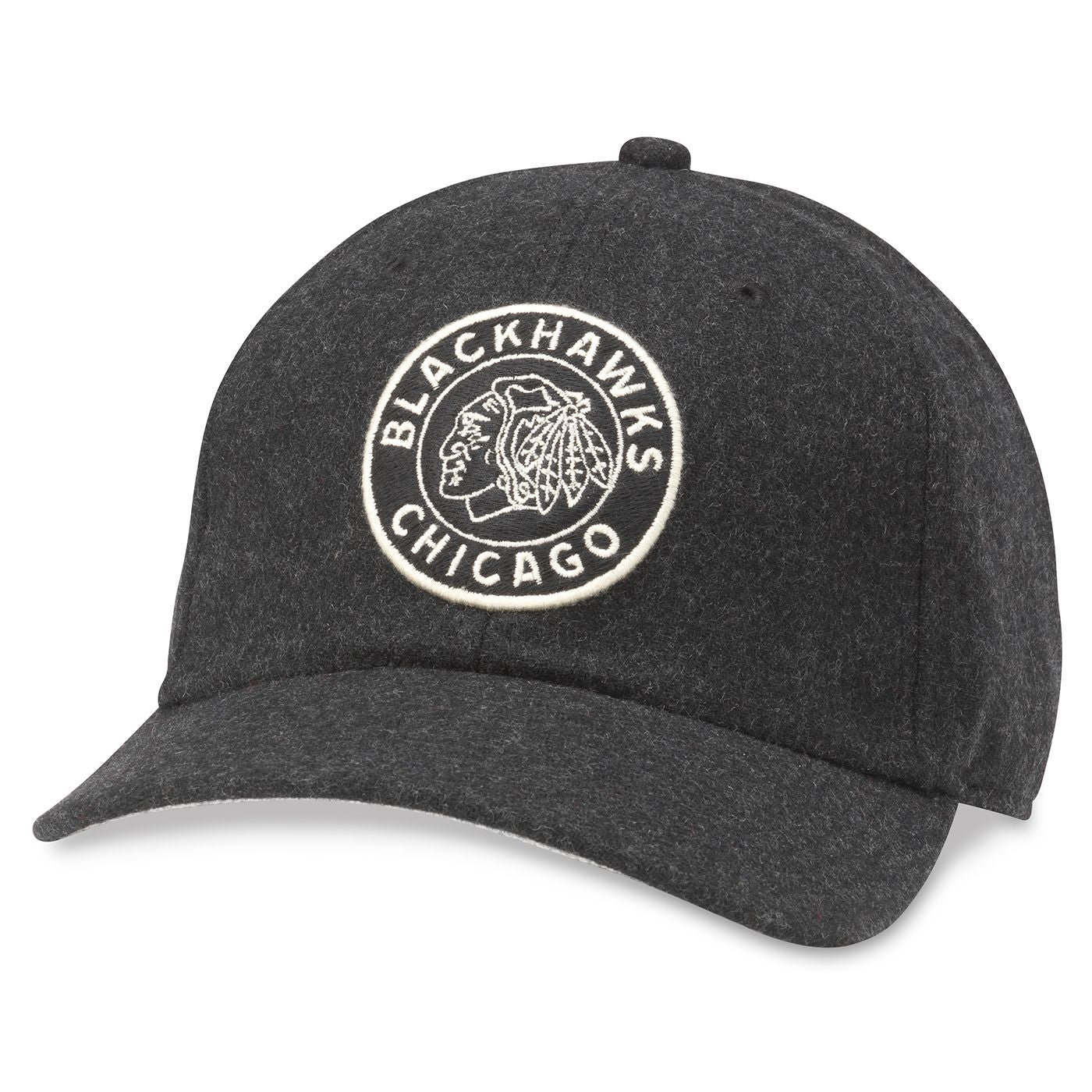 Chicago Blackhawks Archive Legend Hat - Charcoal