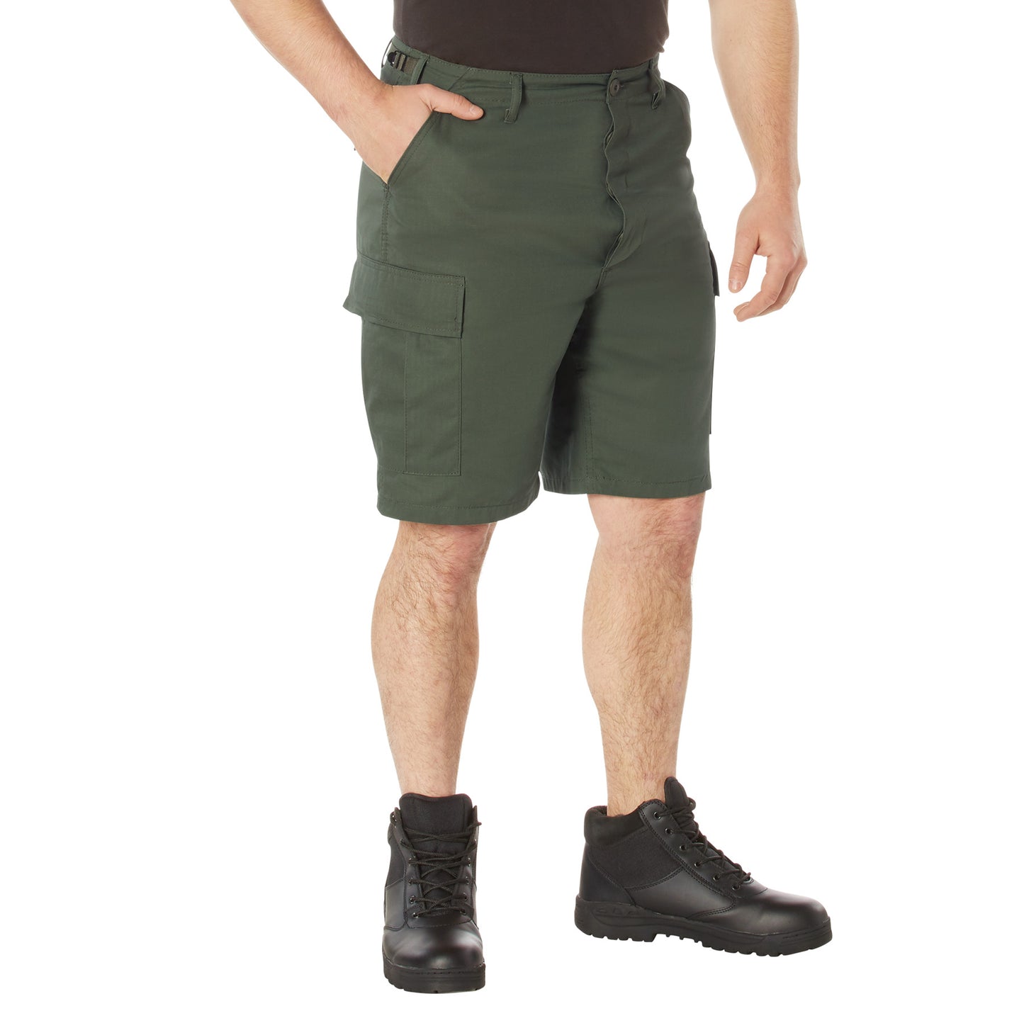 Men's Rothco Rip-Stop BDU Shorts - Olive Drab Green