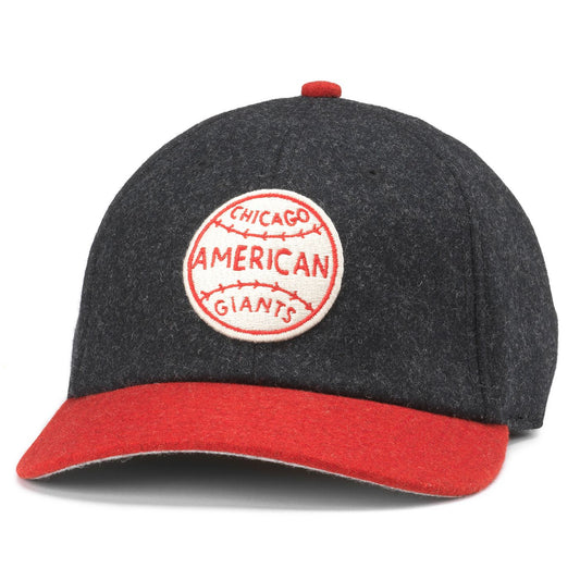 Chicago American Giants Archive Hat - Charcoal/Red