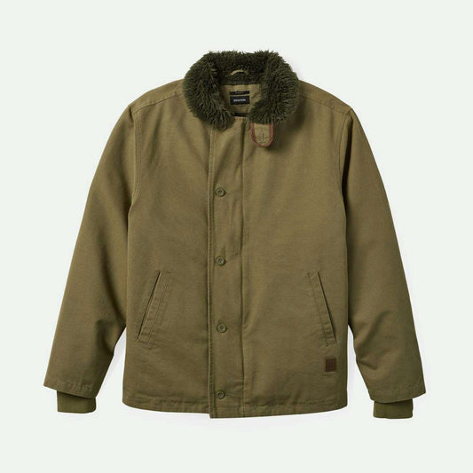 Brixton 20th Anniversary Men's Mast Jacket - Olive Surplus