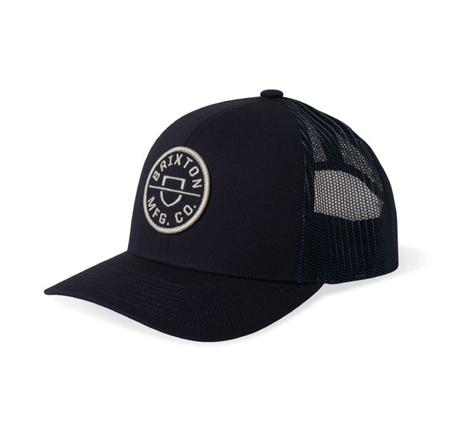 Crest MP Netplus Trucker Hat - Washed Navy / Navy