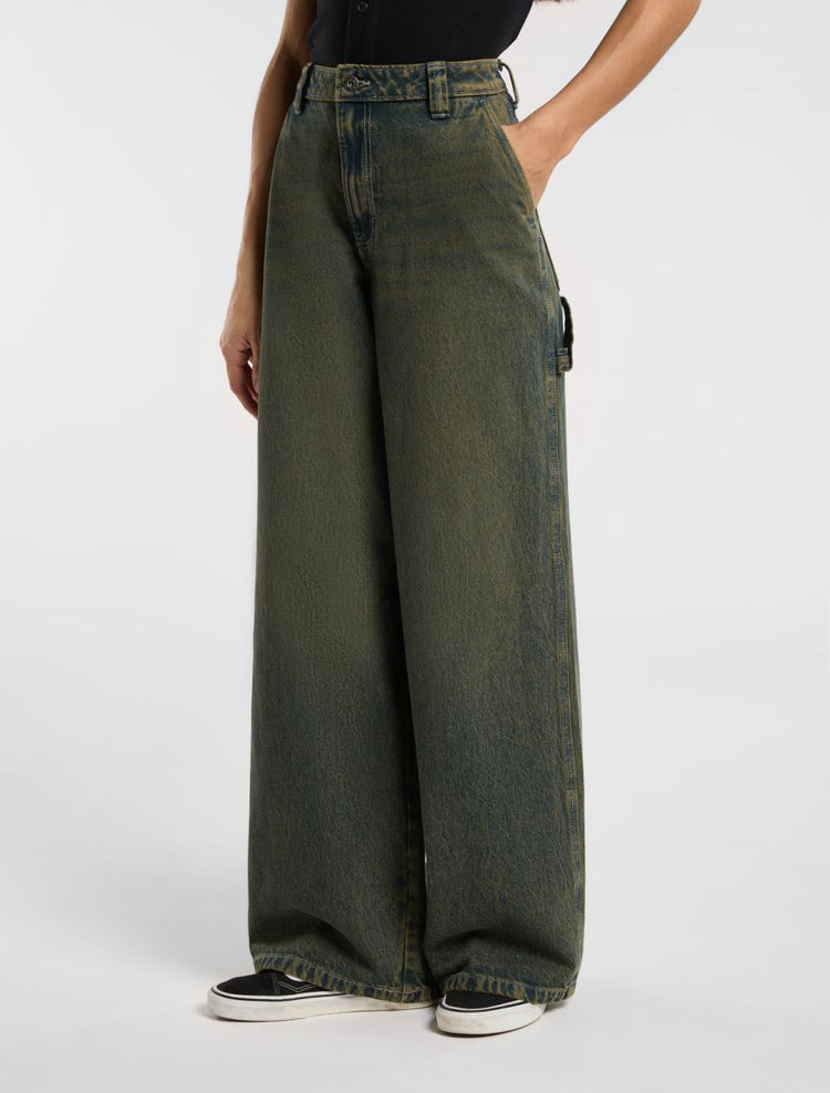 Women's Dickies X Loose Hilham Denim Carpenter Pant