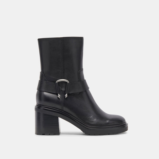 Women's Camros Boots - Black Leather