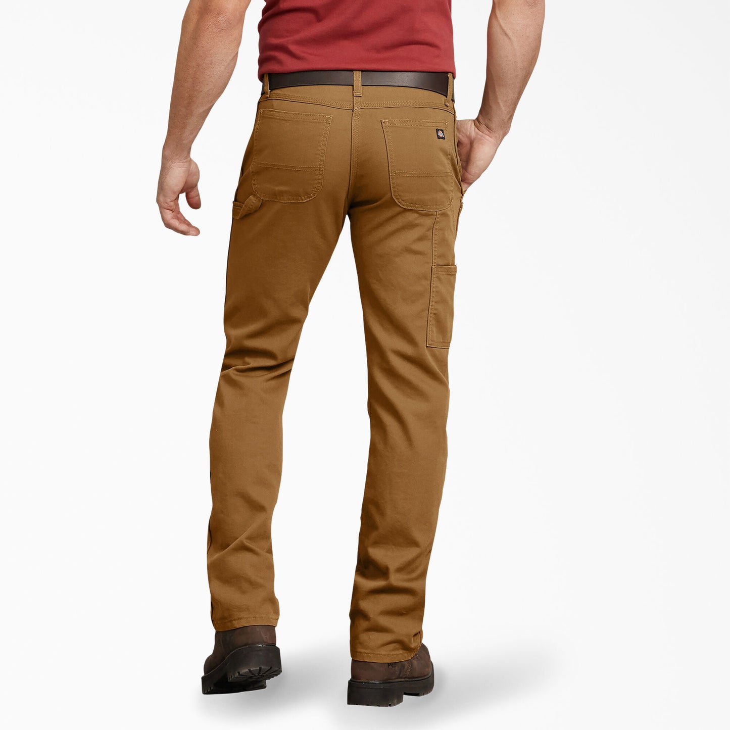 Men's Duck Carpenter Pant DP802 - Stonewashed Brown Duck