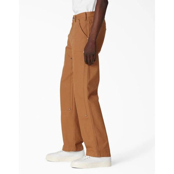 Men's Double Front Duck Pant - Stonewashed Brown Duck