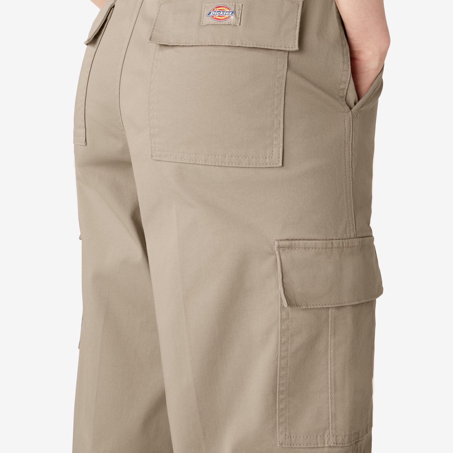 Women's Relaxed Fit Cropped Cargo Pant FPR50 - Desert Sand