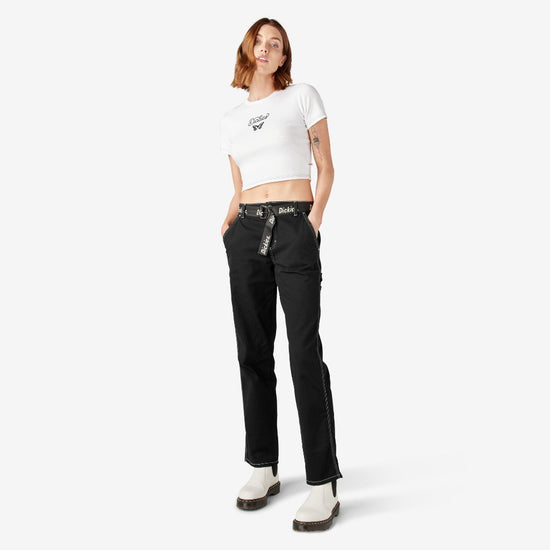 Women's Relaxed Fit Cropped Cargo Pant FPR50 - Desert Sand