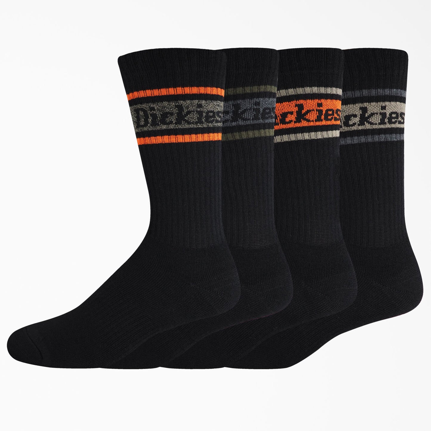 Men's Skateboarding Socks - Black Stripe