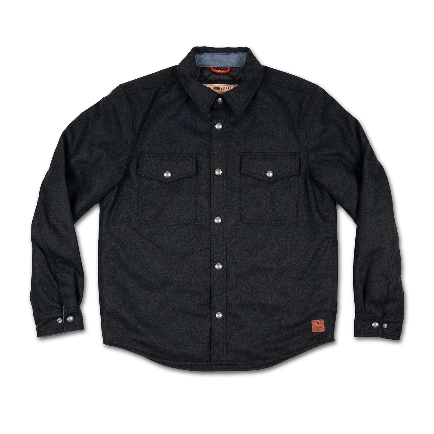 Men's Peak Wool Shirt Jacket - Navy