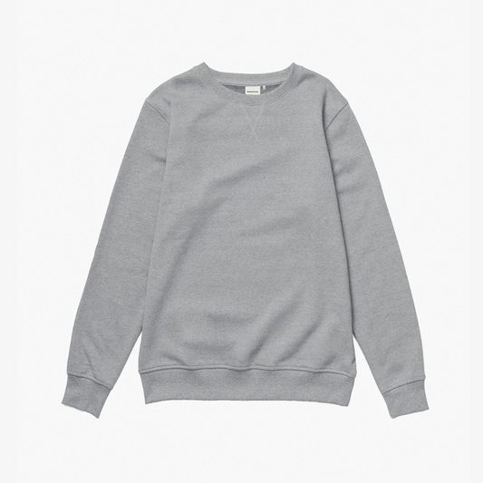 Men's Recycled Fleece Sweatshirt - Heather Grey