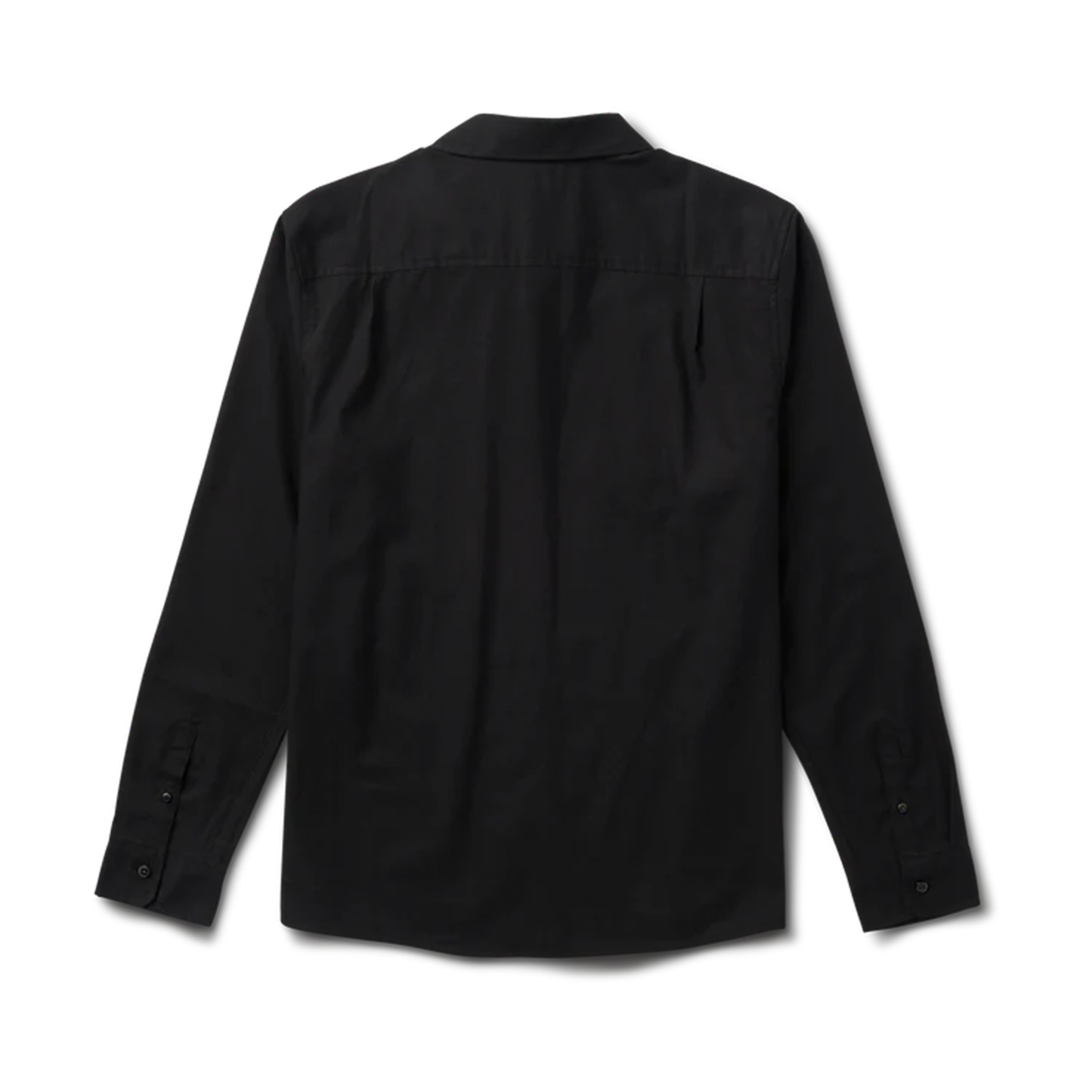 Men's Scholar Stretch L/S Button Up Shirt - Black