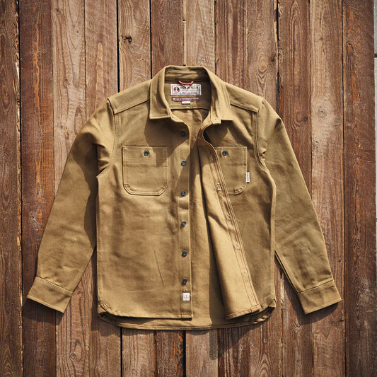 Men's Workshop Heavy Twill Shirt - Tan