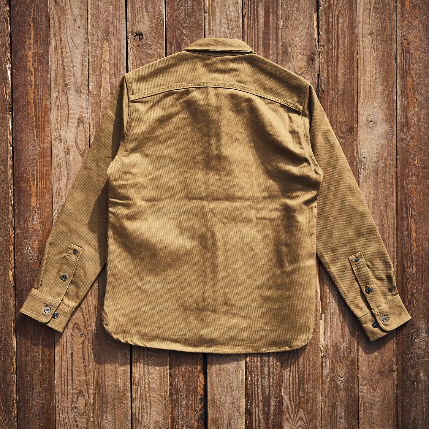 Men's Workshop Heavy Twill Shirt - Tan