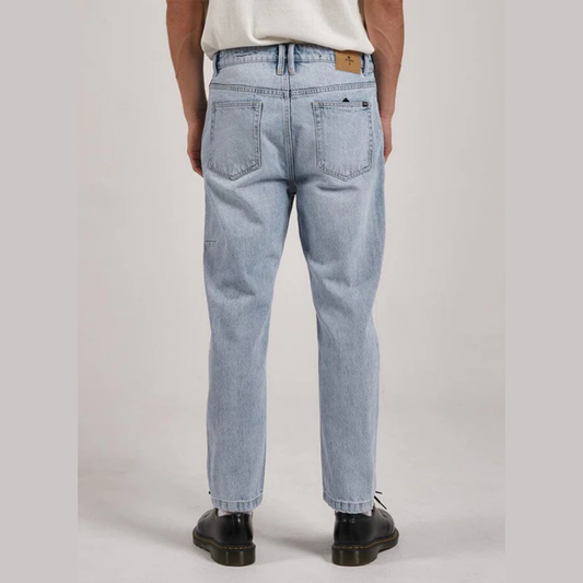 Men's Chopped Denim Jeans - Ash Blue