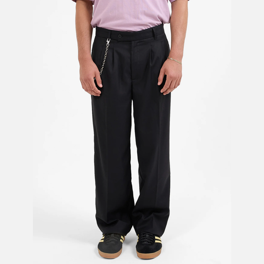 Men's Valet Pleated Pant - Black