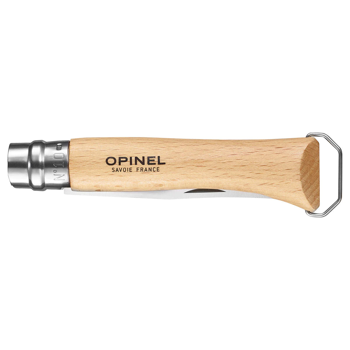 Opinel No.10 Corkscrew With Bottle Opener Knife