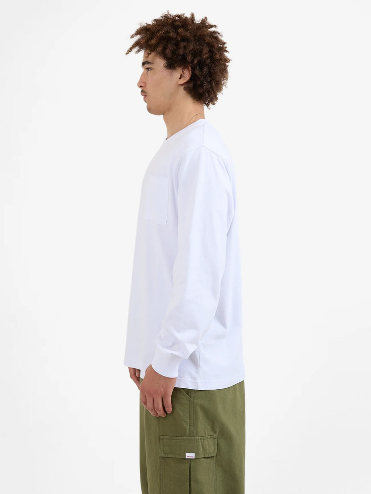 Men's Death Eater Long Sleeve Tee - White