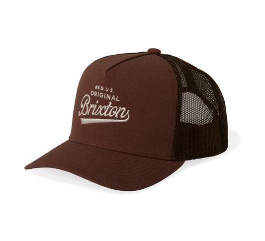 POSTAL MP C NETPLUS TRUCKER HAT - SEPIA