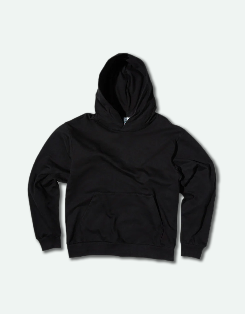 Unisex Recess Terry Hoodie - Phantom Black