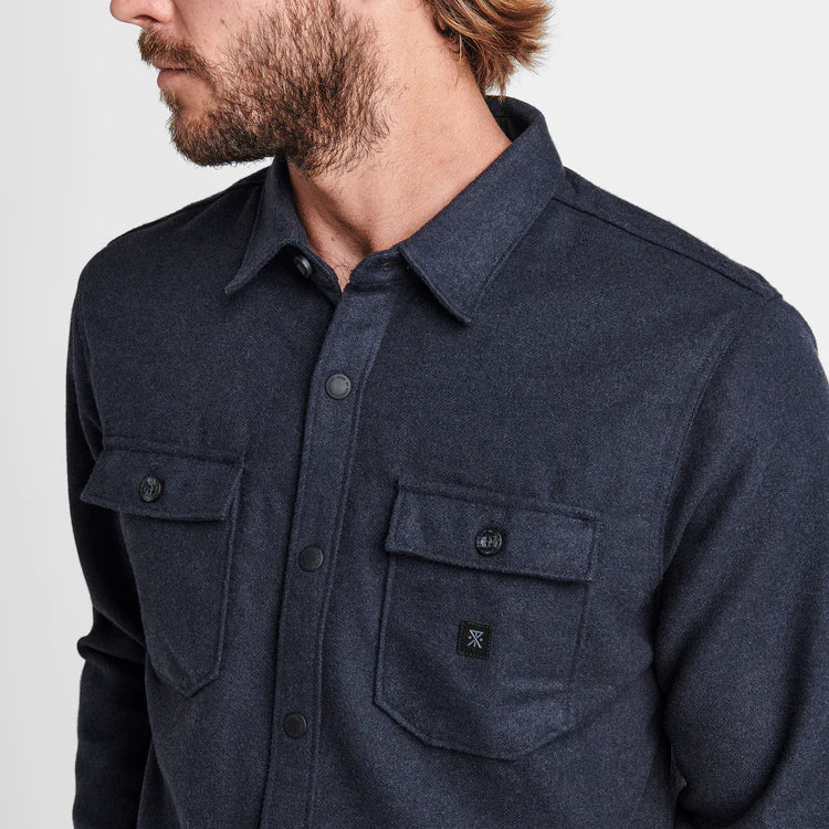 Men's Nordsman L/S Flannel - Dark Navy