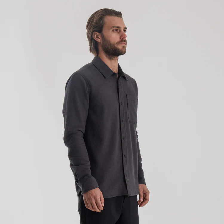 Men's Crossroads Flannel - Charcoal