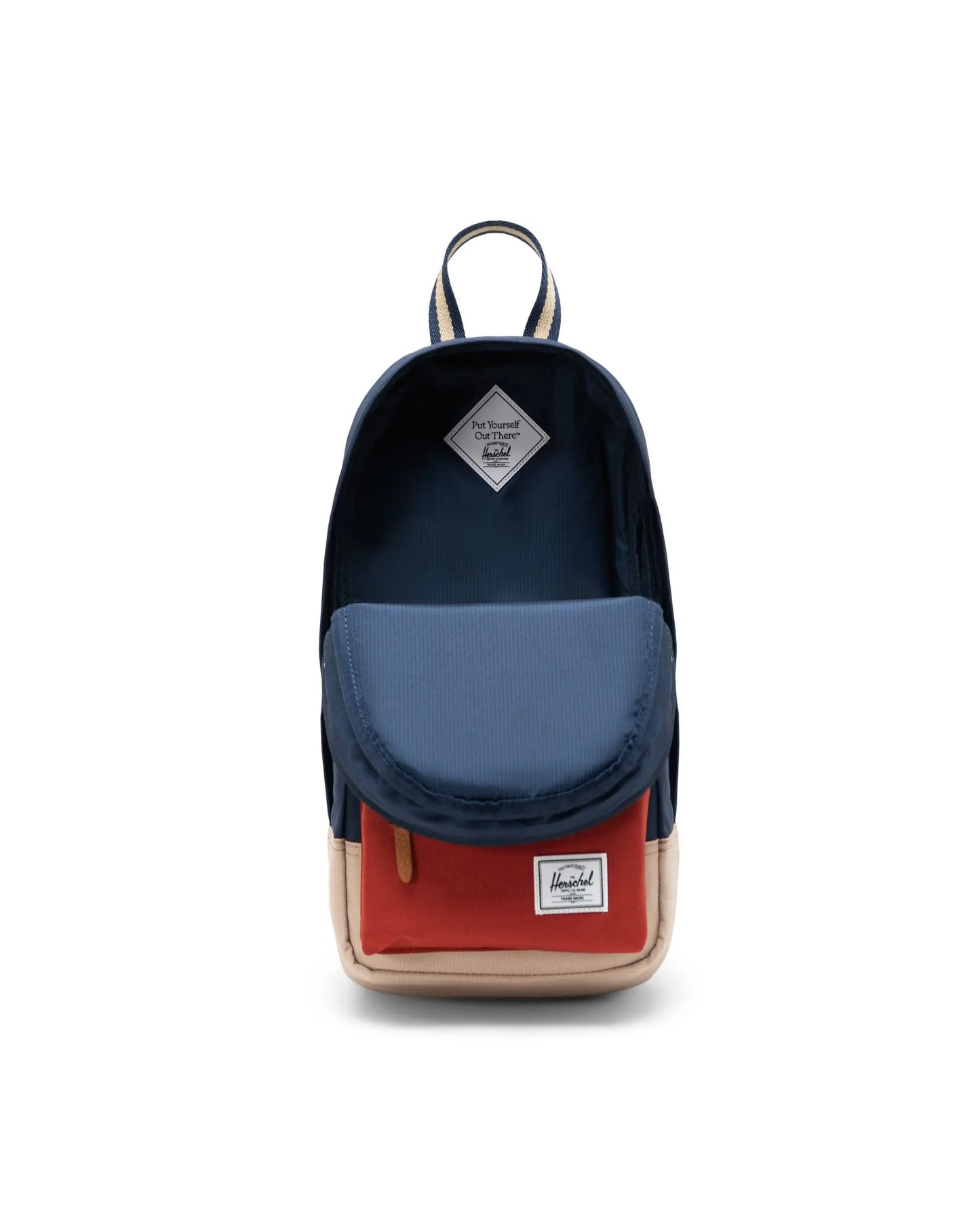 Herschel Heritage Shoulder Bag - Black Iris/Red Ochre/Twill