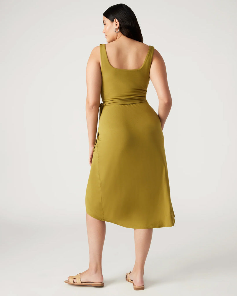 Women's Rhea Dress - Green Moss