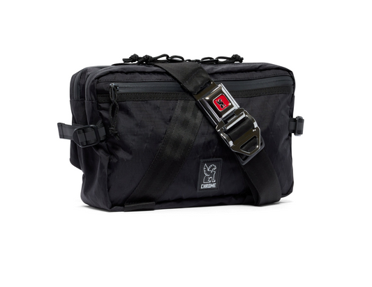 Chrome Tensile Sling Bag - Black X