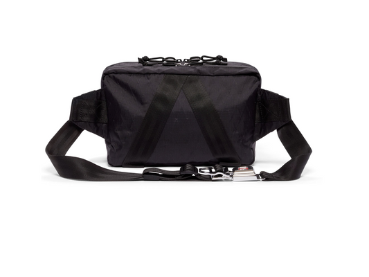 Chrome Tensile Sling Bag - Black X