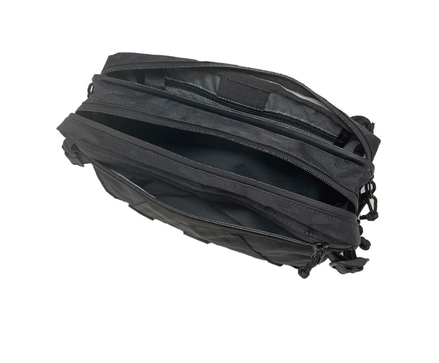 Chrome Tensile Sling Bag - Black X