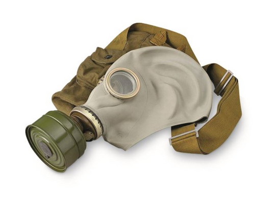 Russian Gas Mask W/Filter and Bag