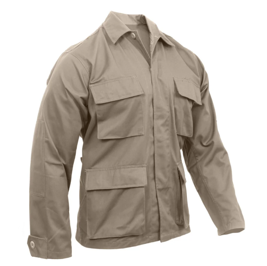 Men's Rip-Stop BDU Shirt - Khaki