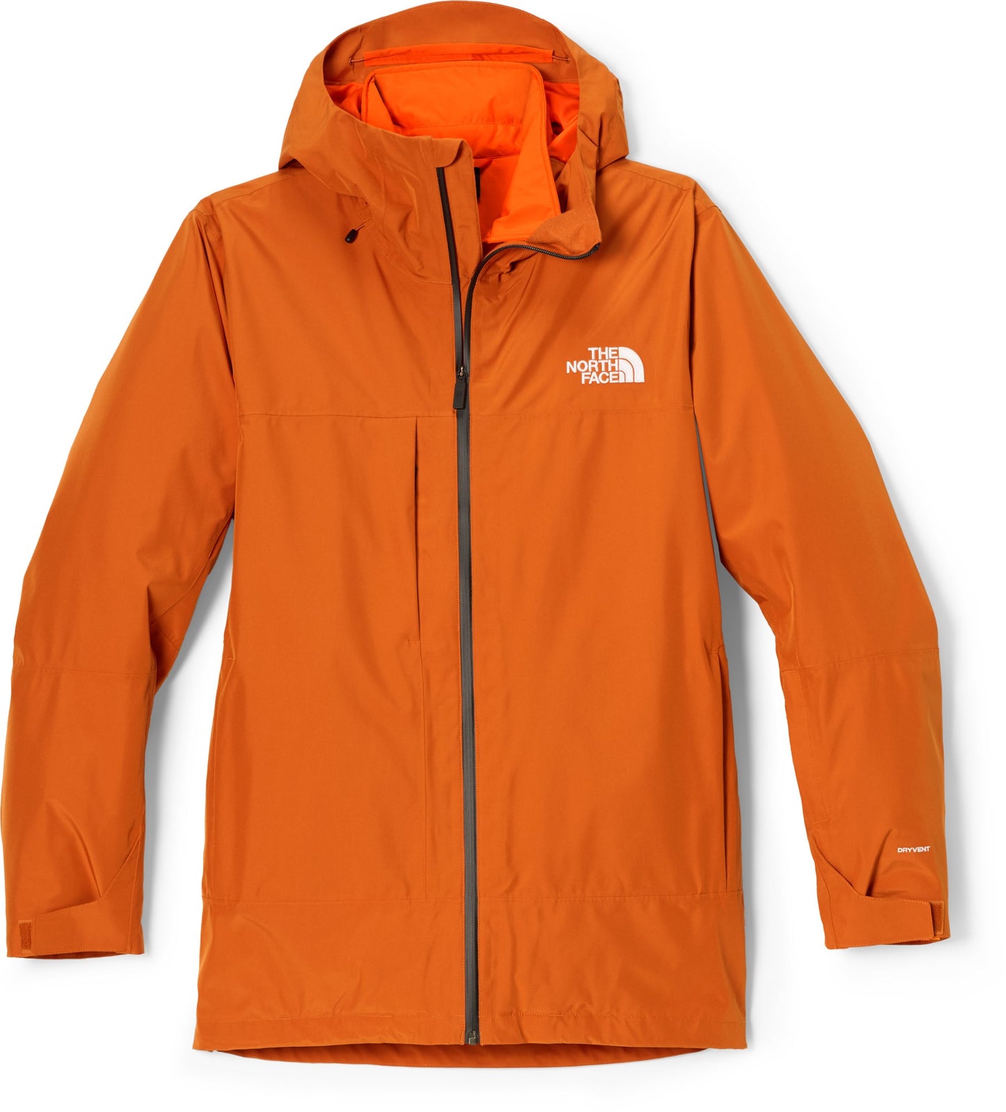 Men's Thermoball™ Eco Snow Triclimate® Jacket - Earthen Copper/TNF Orange