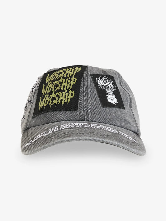 Potion Patch Dad Cap - Black Acid