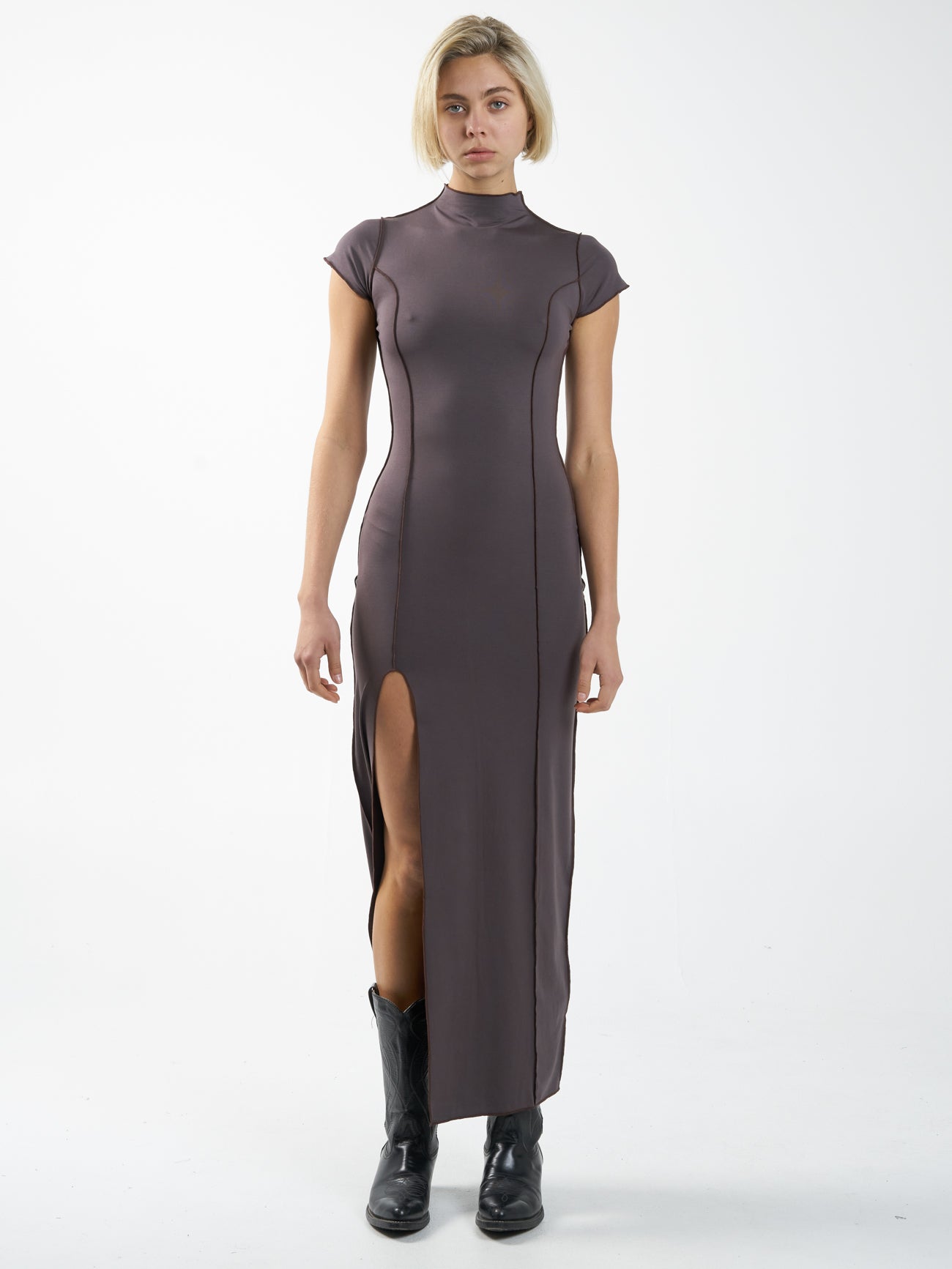 Women's Phoebe Dress - Chocolate Plum