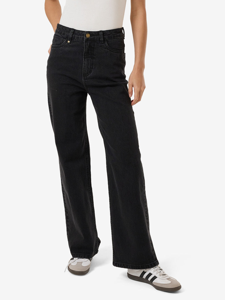 Women's Cherry Stretch Jean - Aged Black