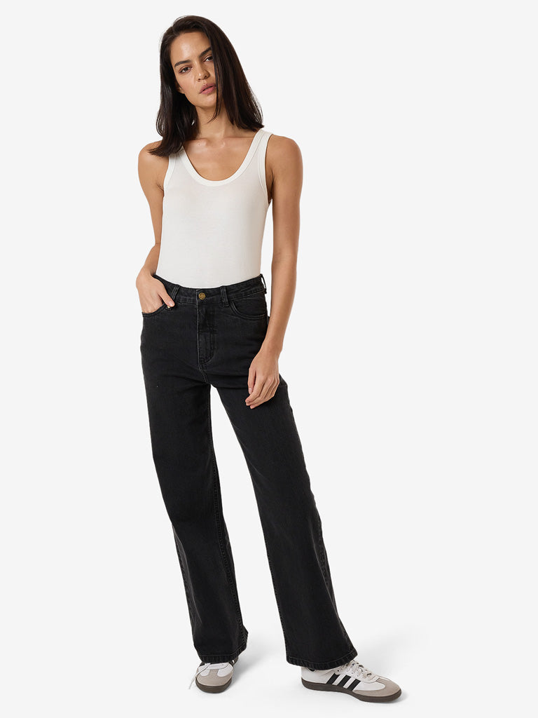 Women's Cherry Stretch Jean - Aged Black