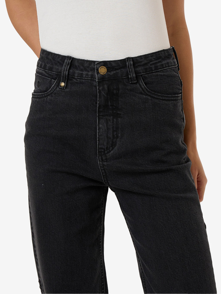 Women's Cherry Stretch Jean - Aged Black