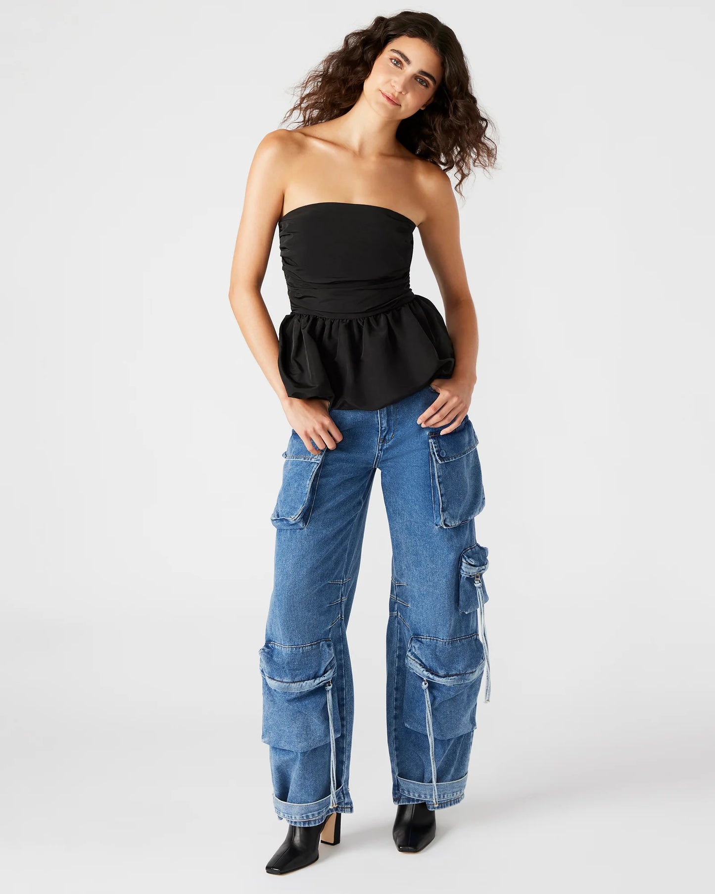 Women's Duo Cargo Pant - Blue Denim