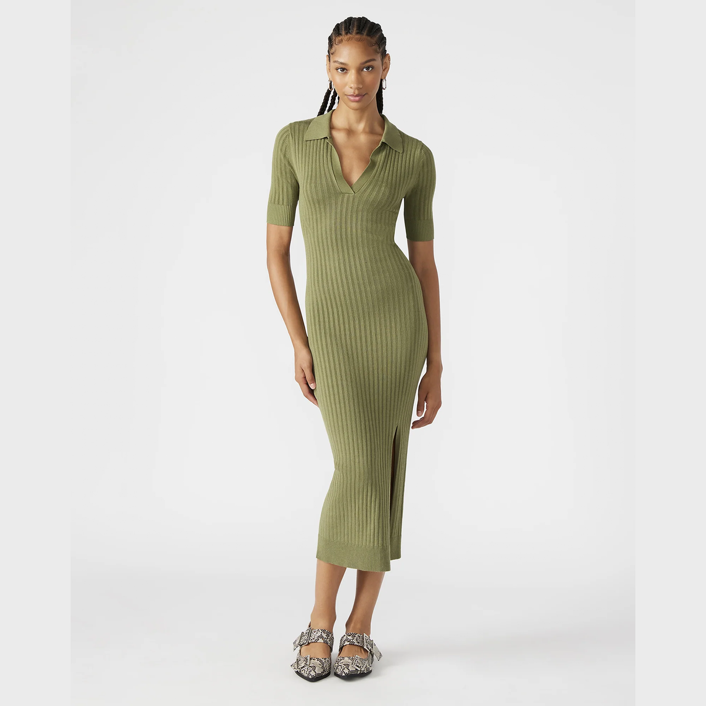 Women's Lindy Dress - Burnt Olive